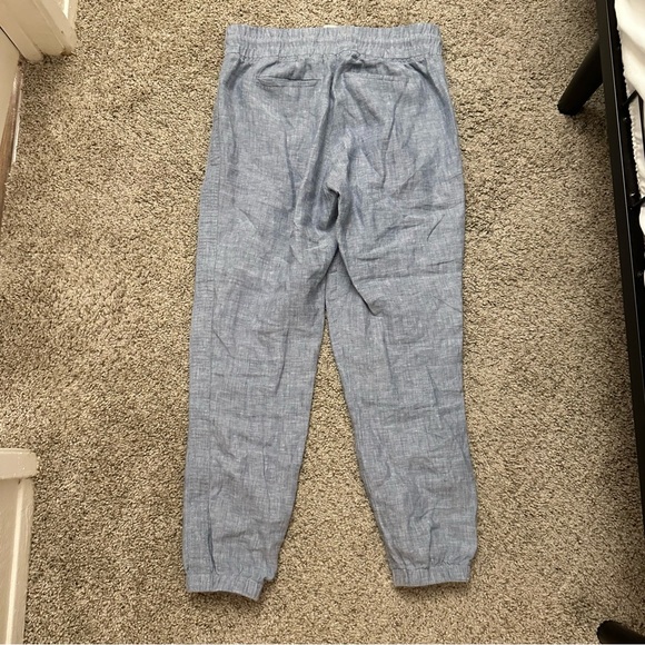 Athleta Cabo Linen Jogger in Chambray Blue - Picture 7 of 7